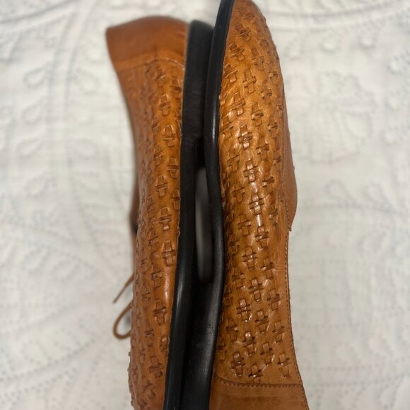 Handmade Brazilian Leather Flats – Size 11 (Fits Like 10) – Never Worn - Picture 3 of 3